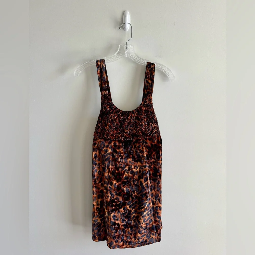 Free People Intimately Virgo Moon Velvet Mini Dress